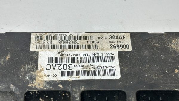 08 JEEP GRAND CHEROKEE ENGINE ECM MODULE P05150302AC P05187304AF 05187304AF - Image 5