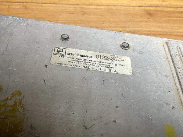 1985-1986 Buick Engine Computer Module ECM ECU OEM 01226867 - Image 4