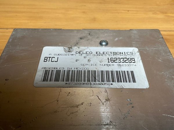 1996 Cadillac Deville BCM Body Control Module 16233289 - Image 3