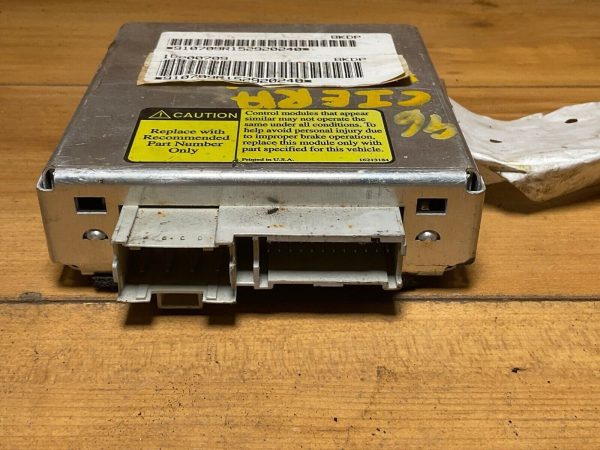 1996 Oldsmobile Ciera ABS module computer 16200709 - Image 4