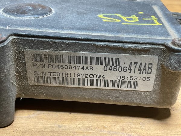 1997 Chrysler Sebring Transmission Control Module TCM TCU OEM 04606474ab - Image 3
