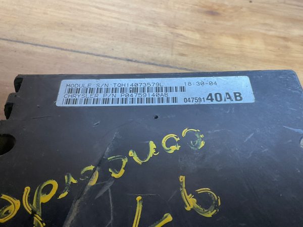1997 Dodge Intrepid Engine Computer Module ECM ECU OEM 04759140ab - Image 6