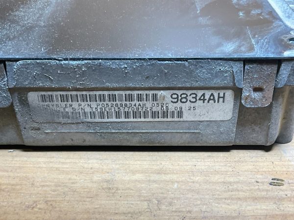 1998 Chrysler Sebring Engine Computer  Module ECM ECU OEM 05269834AH - Image 3