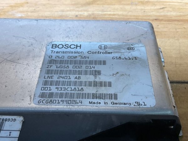 1999 Jaguar Xj8 Transmission Control Module TCM 0260 002 584 - Image 3