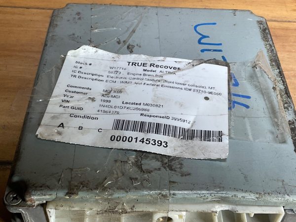 1999 Nissan Altima Engine Computer  Module ECM ECU JA18N26 Z98 - Image 7
