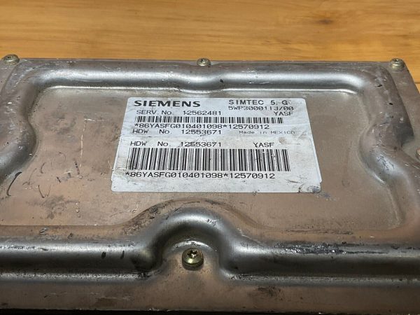 2000-2003 CADILLAC DEVILLE ECU ECM 12562481 12553671 YASF OEM - Image 4