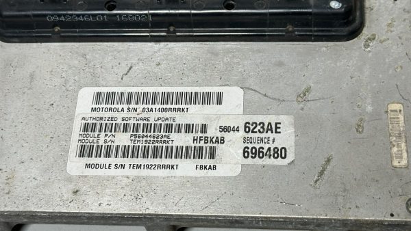 2003 Jeep Liberty 3.7L ECM Engine Computer 56044623AE - Image 4