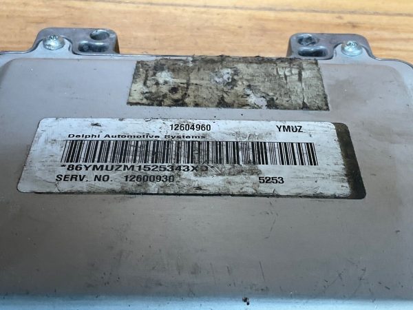 2006-08 Buick Lucerne Engine Computer Module ECM ECU 12604960 - Image 5