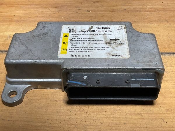 2006-2008 Chevrolet Impala SRS Control Module assembly  15916307 - Image 6