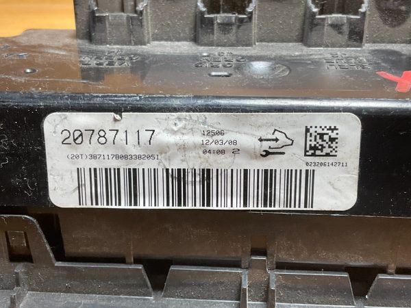 2007-2009 GMC Sierra Climate Control Temperature Unit OEM 20787117 - Image 6