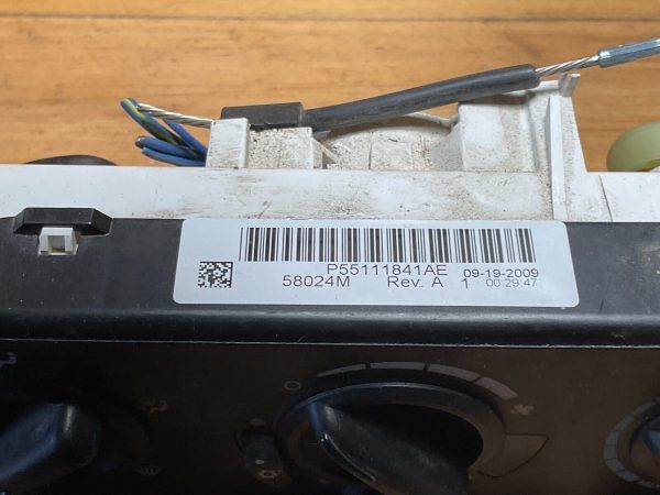 2007-2010 Jeep Wrangler Climate Temperature Control 55111841ae - Image 8