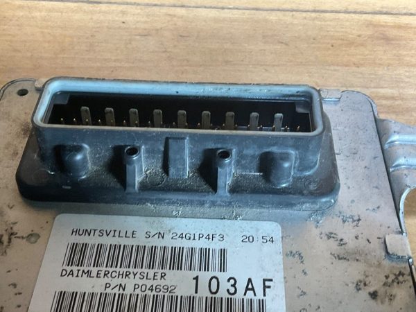 2007 Dodge Durango Multifunction Control Module 04692103AF - Image 4