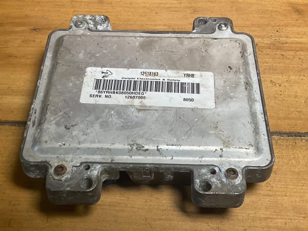 2008 Chevrolet Trailblazers Engine Computer Module ECU, ECM,OEM 12618163 - Image 6