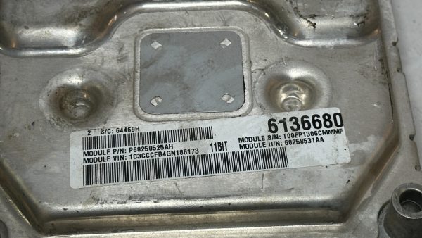 2016 CHRYSLER 200 2.4 AT ECU PCM ECM P68250525AH - Image 6