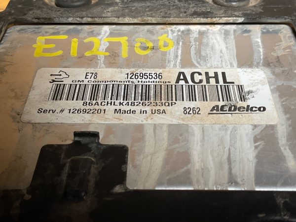 2017-19 Chevrolet Trax Engine Computer Module ECU ECM 12695536 - Image 4