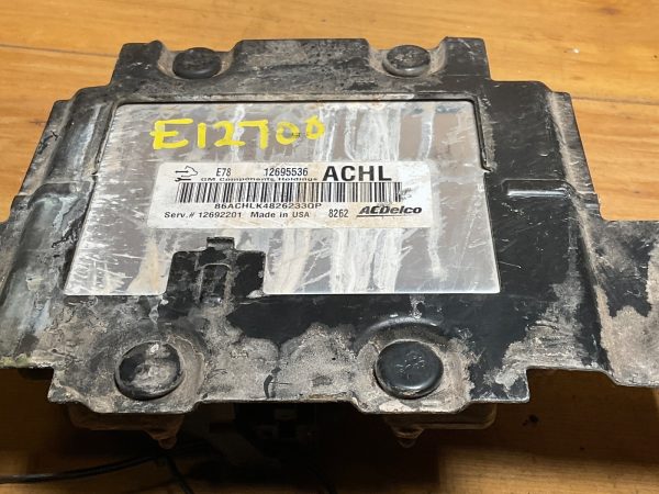 2017-19 Chevrolet Trax Engine Computer Module ECU ECM 12695536 - Image 6