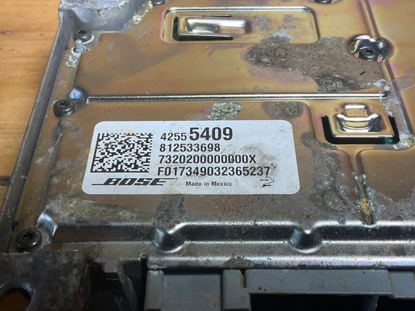 2017-2020 Buick Encore Radio Amplifier 42555409 - Image 5
