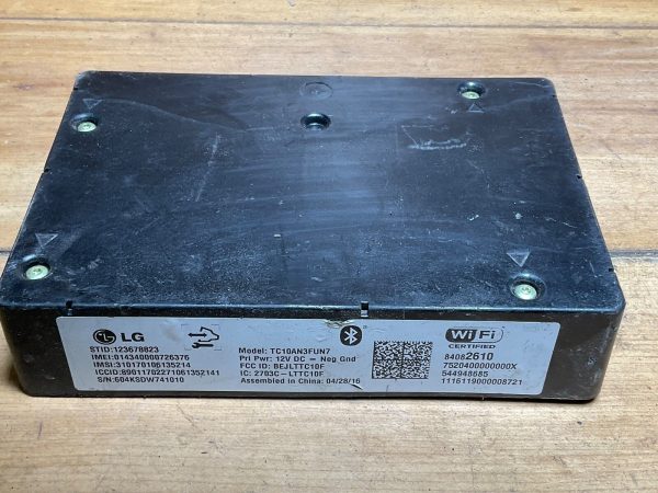 2017 Buick Verano Communication Interface Control  Module  84082610 - Image 3