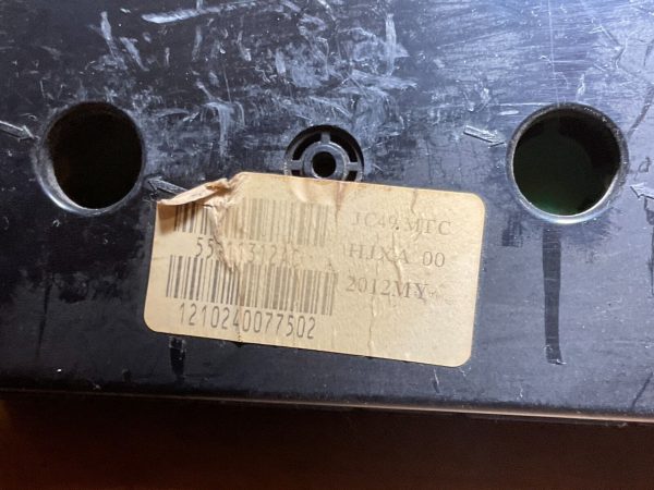 2018-2020 Dodge Caravan Rear Climate Control Module OEM 55111312AC - Image 5
