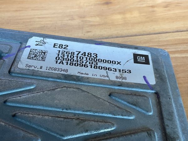 2018 GMC Acadia Engine Computer Module ECM ECU 12687483 - Image 5
