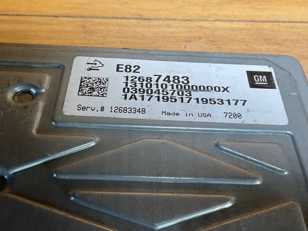 2018 GMC Acadia Engine Computer  Module ECM ECU 2687483 - Image 3