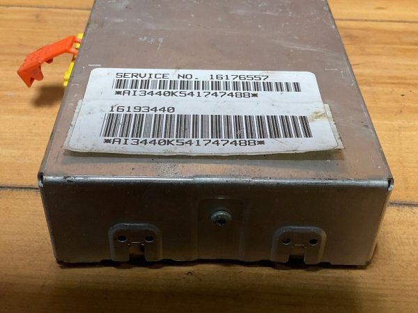 99 CHEVY SUBURBAN 4x4 SRS BAG CONTROL MODULE 16193440 - Image 3