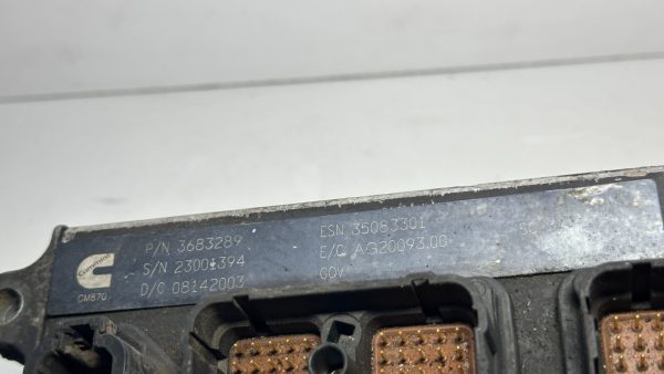 CUMMINS ISX ENGINE CONTROL MODULE ECM 3683289 - Image 5
