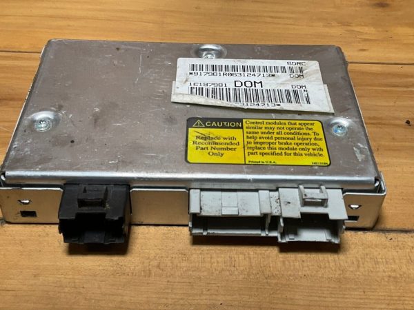 Chevrolet Gearbox Control ECU Module Unit 16187981 DOM