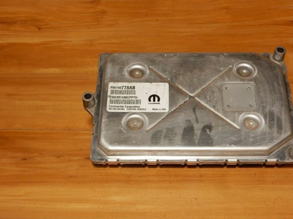 Chrysler Engine Computer ECM ECU P/N: P05150778AB E10 017 - Image 5